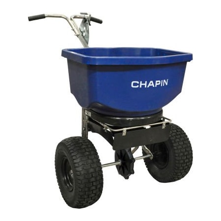 Chapin Chapin 100 Lb. Stainless Steel Professional Rock Salt & Ice Melt Spreader 82108B